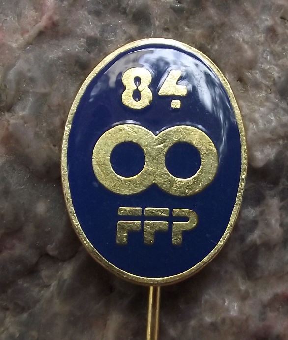 1984 FFP Czech Filmovy Exhibition 36th Communist Workers Film Festival Pin Badge - Badgecrazy