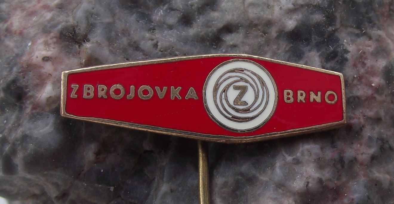 Cz Czechoslovak Czech Weapons Rifle Factory Czechoslovakia Gun Red Pin Badge - Badgecrazy
