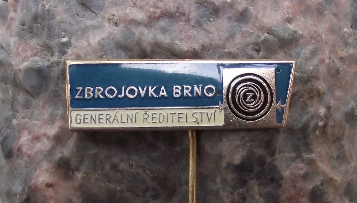 Cz Czechoslovakia Czech Weapons Rifle Gun General Management Brno Pin Badge - Badgecrazy
