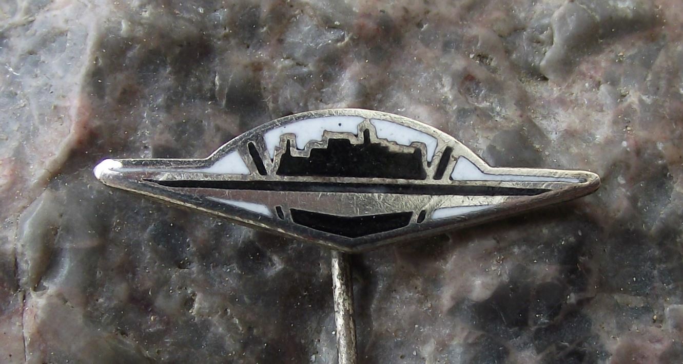 Antique Wartburg DDR GDR East German VEB Auto Car Manufacturer Logo Pin - Badgecrazy