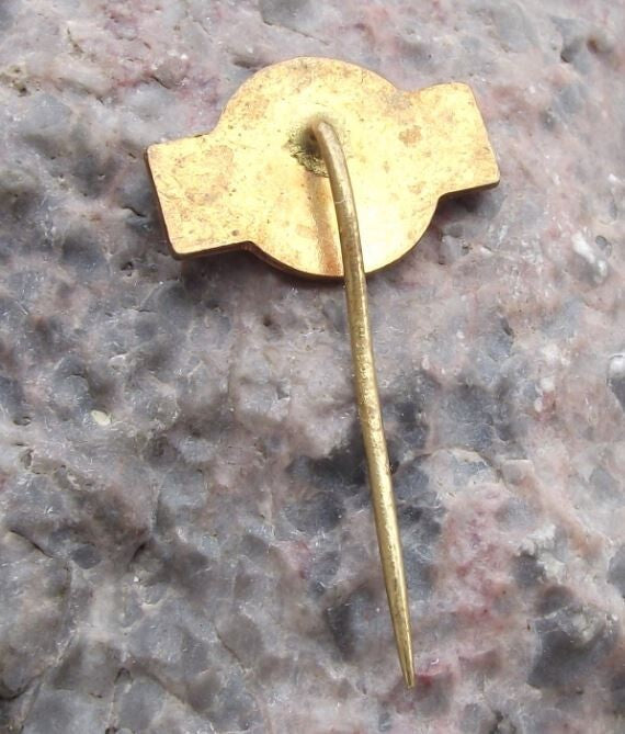 Vintage Czech Railways Vamberk Antonin Zapotocky Locomotive Train Pin Badge - Badgecrazy