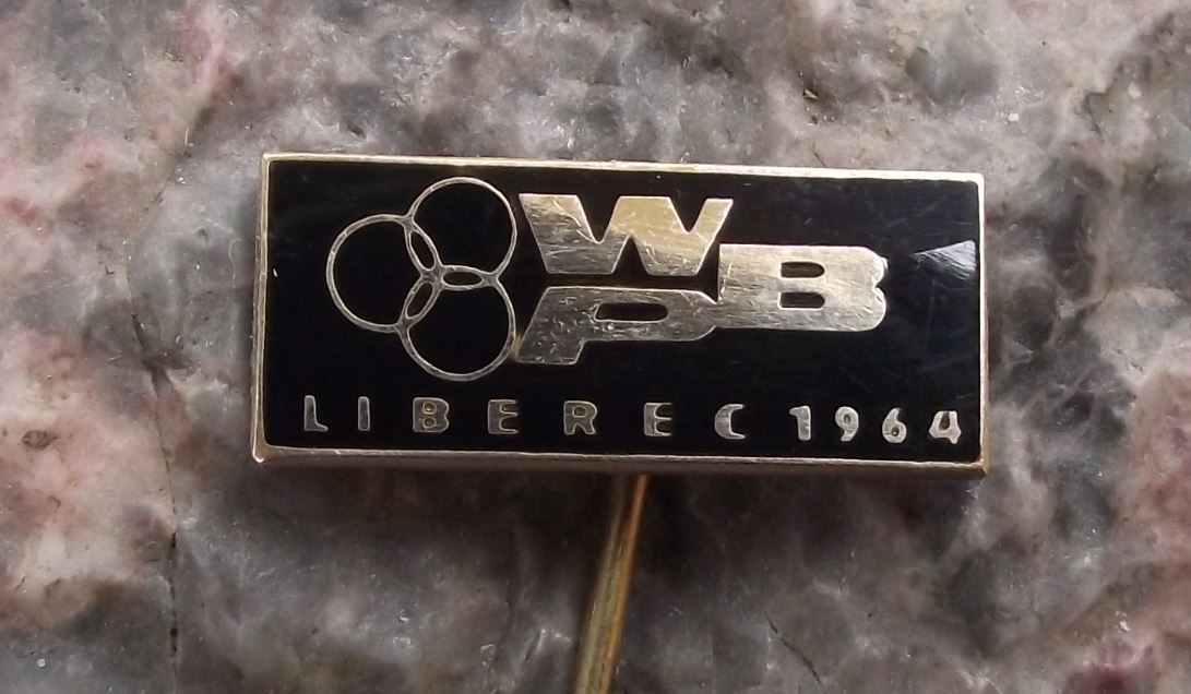 1964 PBW BPW WBP International Bicycle Race Liberec Mountain Cycle Pin Badge - Badgecrazy