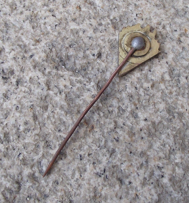 Vintage FIR International Federation Resistance Fighters Anti Fascist Pin Badge - Badgecrazy