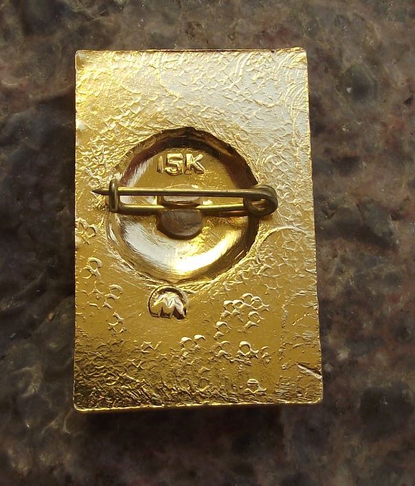 Vladimir V I Lenin Soviet Union Russia Head Profile Russian Flag Wind Pin Badge