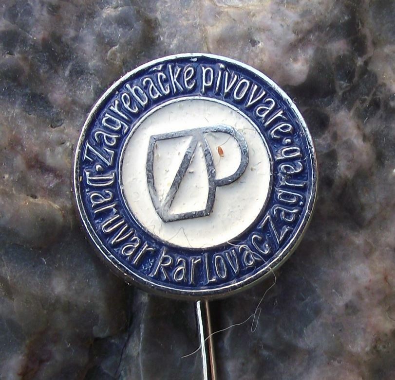 Antique Pivovara Brewery Daruvar Zagreb Croatia Lager Beer Pin Badge - Badgecrazy