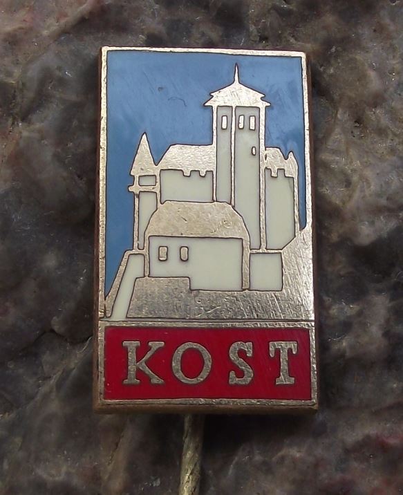 Kost Castle Bohemia Czechoslovakia Czech Tourist Souvenier Trip Pin Badge - Badgecrazy