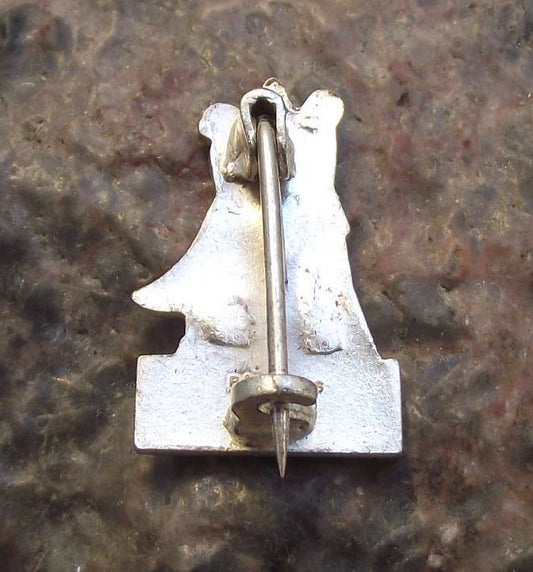 1960s International Dancing Masters Association IDMA Dance Teacher Pin Badge - Badgecrazy