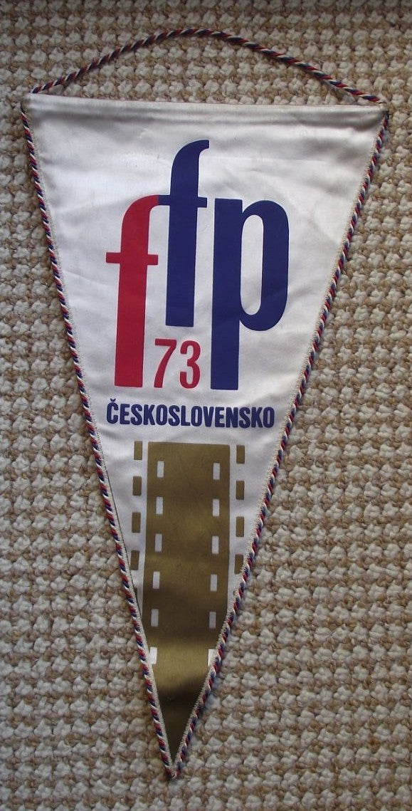 1973 Film Movie Workers Employees & Technichians FFP Festival Pennant Flag - Badgecrazy