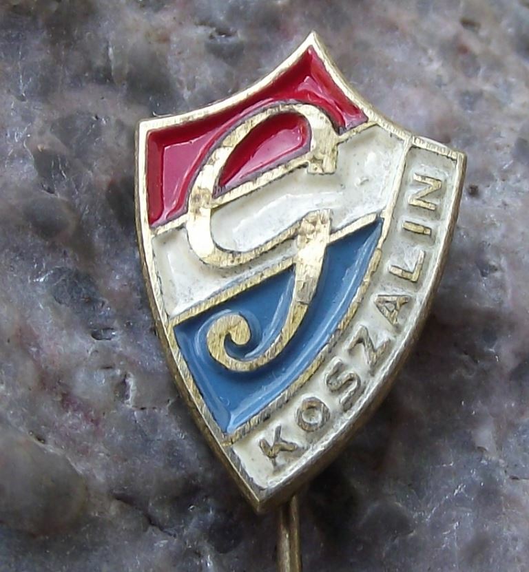 Vintage Gwardia Koszalin Poland Polish Football Club Soccer Pin Badge - Badgecrazy