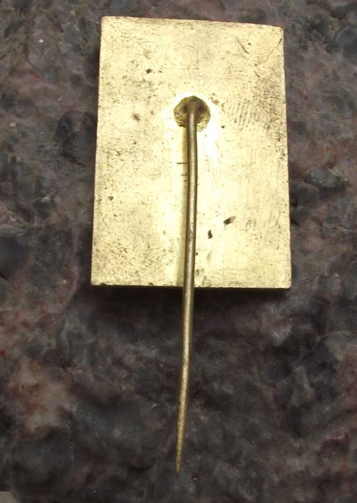 1982 Czechoslovakia Boxing Title Fight Usti nad Labem Glove Lion Pin Badge - Badgecrazy