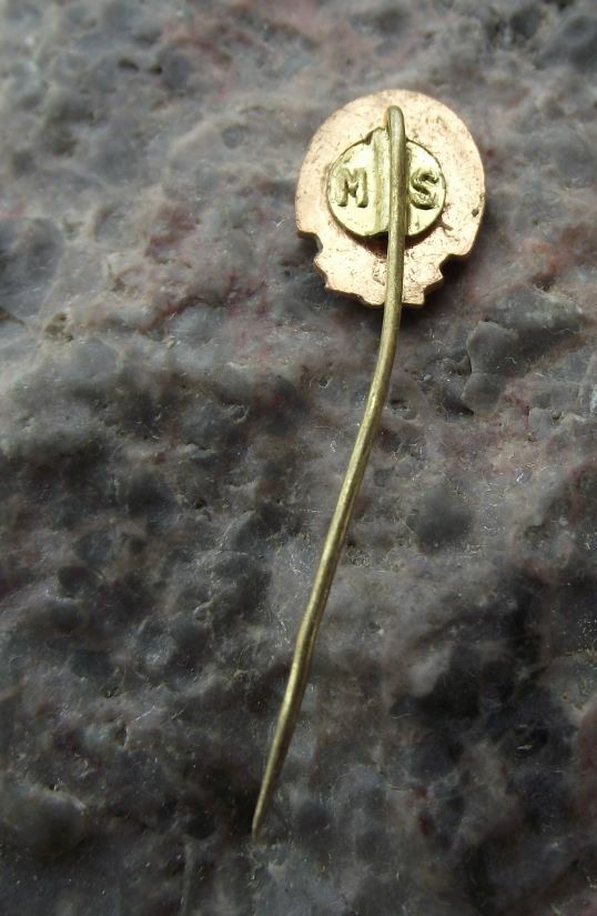 Vintage UTC UTM Union of Communist Youth Romania Young Communism Pin Badge - Badgecrazy