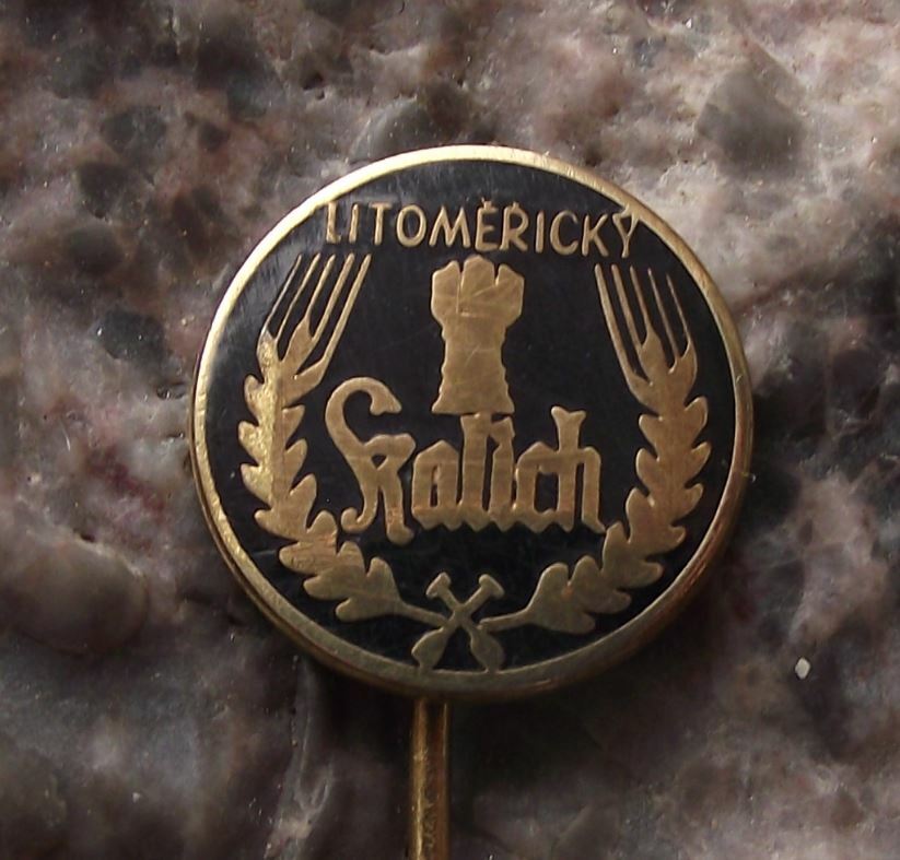 Vintage Pivovar Litomerice Skalich Czechoslovakia Beer Lager Brewery Pin Badge - Badgecrazy