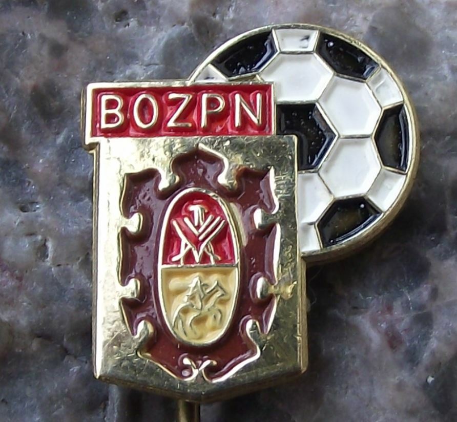 Vintage Biala Podlaska BOZPN Poland Polish Football Sports Club Pin Badge - Badgecrazy