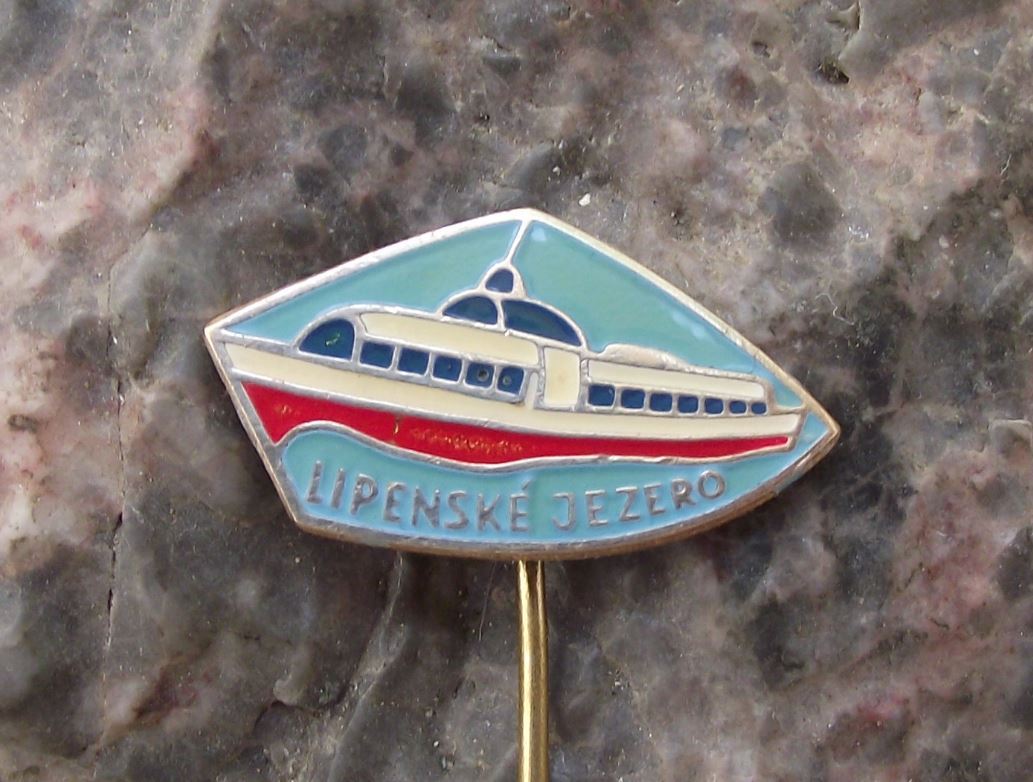 Lipno Holiday Resort Lake Dam Boat Ship Cruiser Lipenske Jezero Pin Badge - Badgecrazy