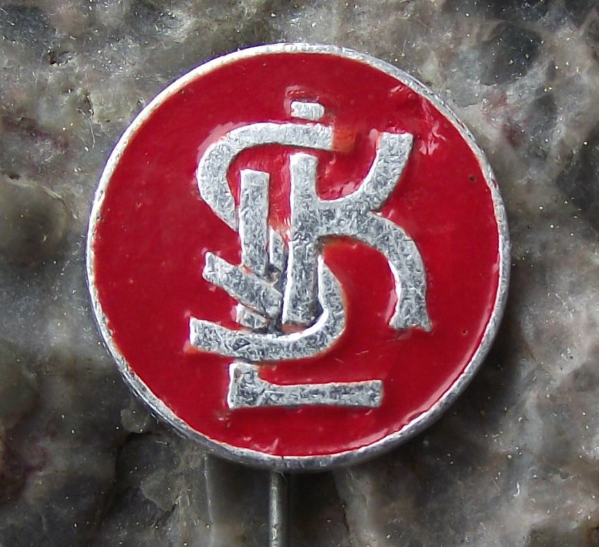 Antique Sokol Sports Association Organisation of Czechoslovakia SKL Pin Badge - Badgecrazy