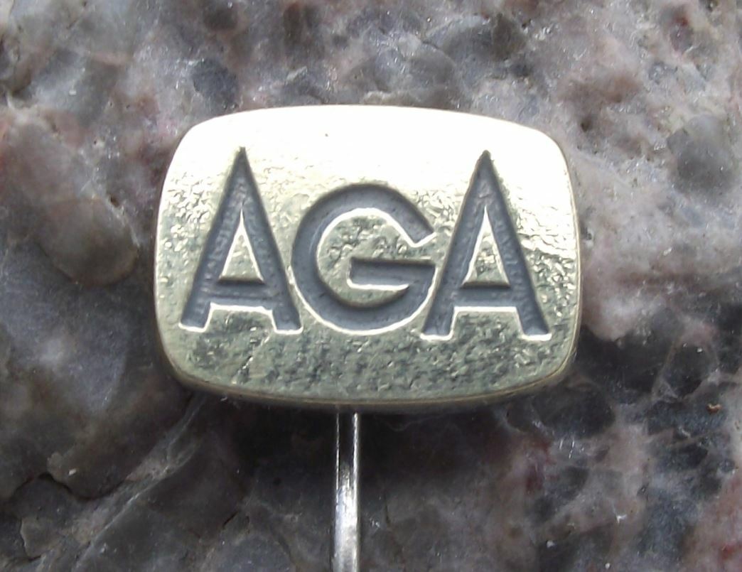 Vintage AGA Swedish Cast Iron Cookers Gas Oven British Kitchen Stove Pin Badge - Badgecrazy