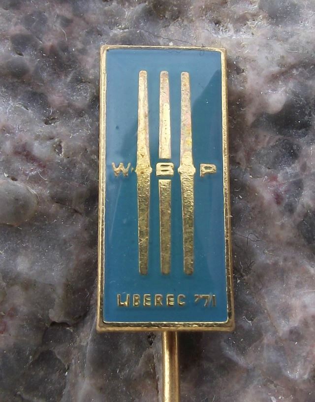 1971 WBP International Bicycle Race Mountain Stage Liberec Cycling Pin Badge - Badgecrazy
