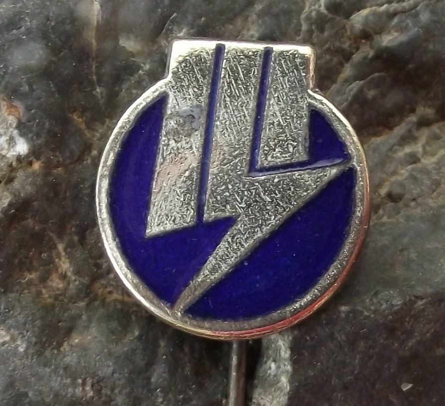 Vintage VEB Kombinat KAB Coal Fired Power Stations East German GDR DDR Pin Badge - Badgecrazy