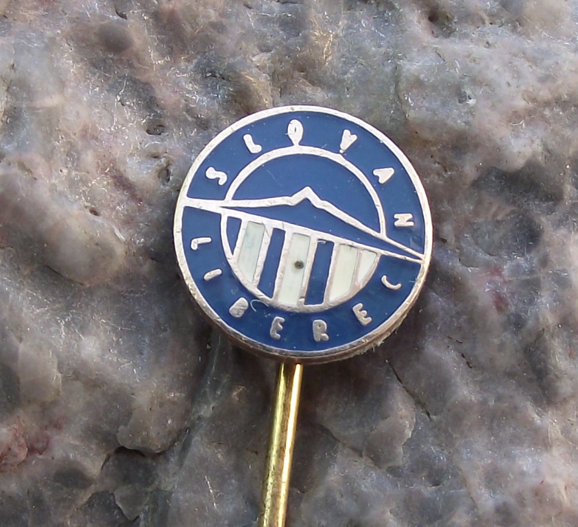 Antique FC Slovan Liberec Czech Football Soccer Club Supporter Fan Pin Badge - Badgecrazy