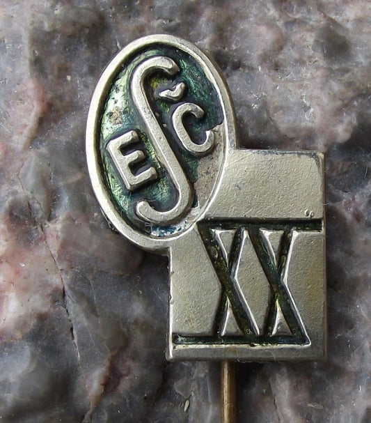 1939 ESC Czechoslovakia Electronics Engineers Association Anniversary Pin Badge