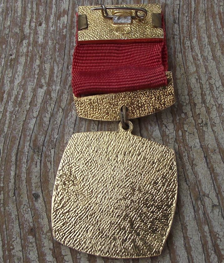 1972 Soviet Union 50th Anniversary Russian Civil War Communist Hanging Pin Badge - Badgecrazy