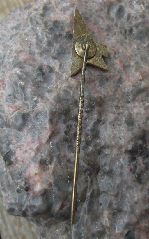 Vintage FHF East German Motorbike Shock Absorbers GDR DDR Advertising Pin Badge - Badgecrazy