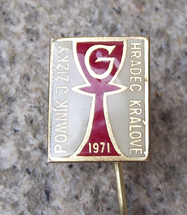 1971 Holy Grail Jan Zizka Taborite Hussite General Czech Remeberance Pin Badge - Badgecrazy