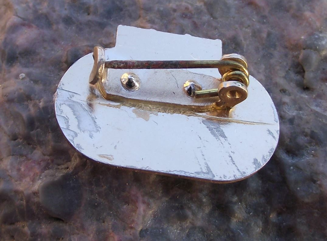 Antique SSM Socialist Youth of Czechoslovakia Organiser Clasp Pin Badge - Badgecrazy