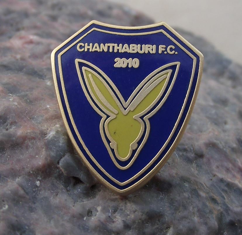 Rare Chanthaburi 2010 Football Club Thailand Thai Rabbit Soccer Tie Pin Badge - Badgecrazy