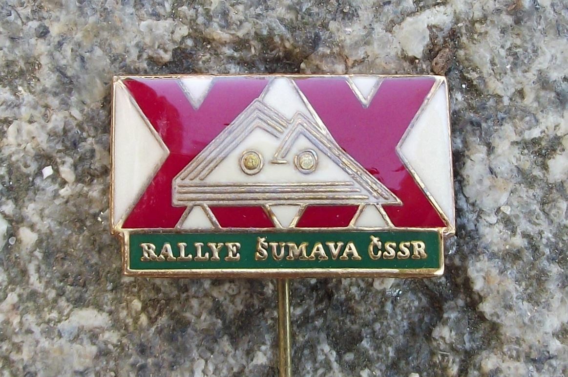 1985 Rallye Sumava Klatovy Rally Car Race Motorsport Motor Racing Pin Badge - Badgecrazy