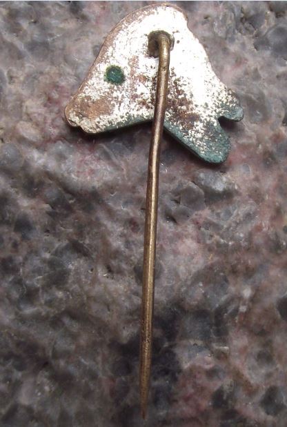 1950 CSPO Czechoslovakia Fire Fighting Fighter Union Regional Meeting Pin Badge