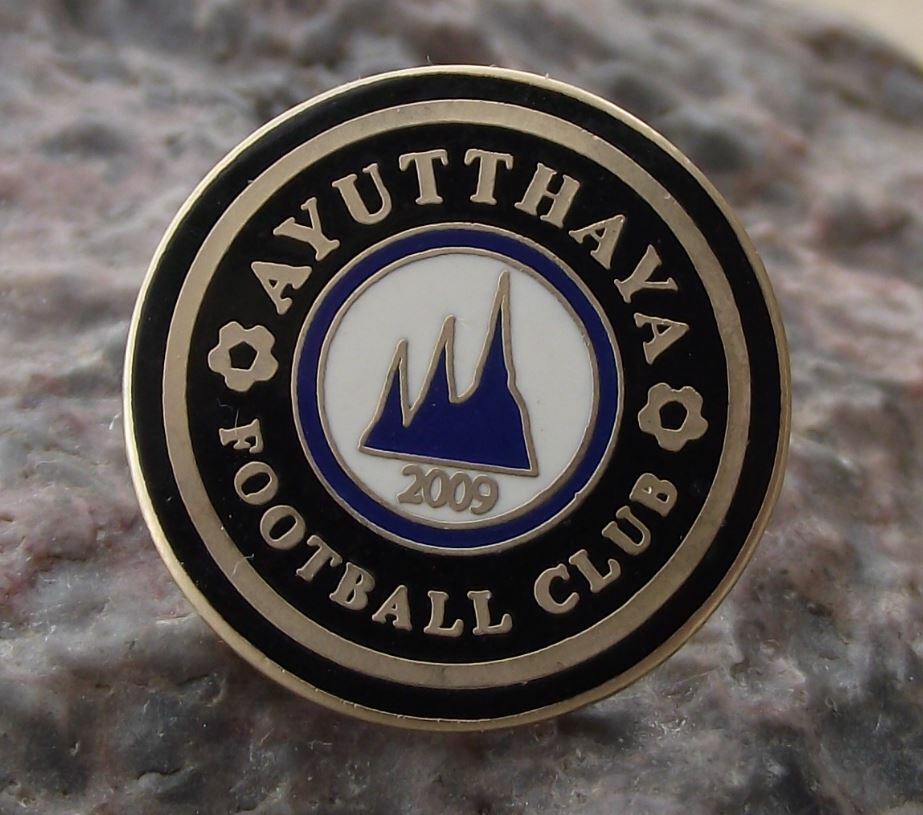 Rare Ayutthaya 2009 Football Club Thai Thailand Soccer Tie Pin Badge Button - Badgecrazy
