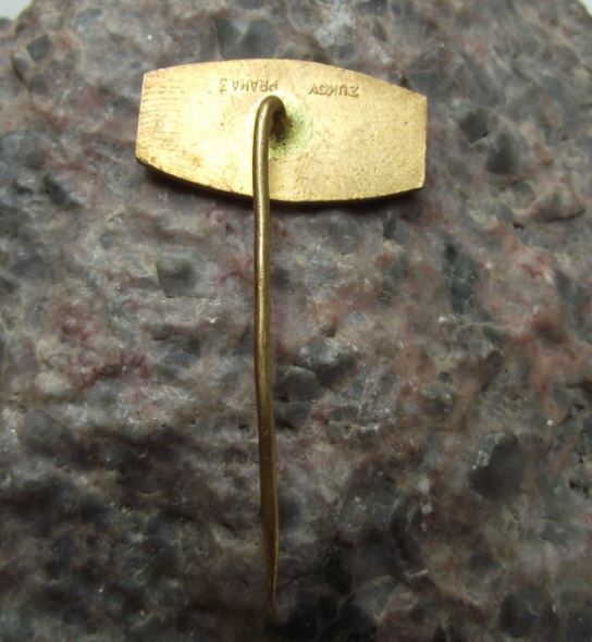 1963 Antique Meopta Viewmaster Meoskop Camera Optical 30th Anniversary Pin Badge - Badgecrazy