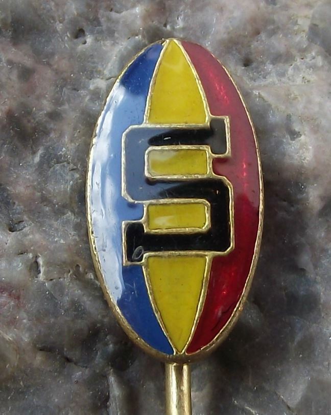 Vintage Sparta Prague Praha Czech Rugby Football Union League Ball Pin Badge - Badgecrazy