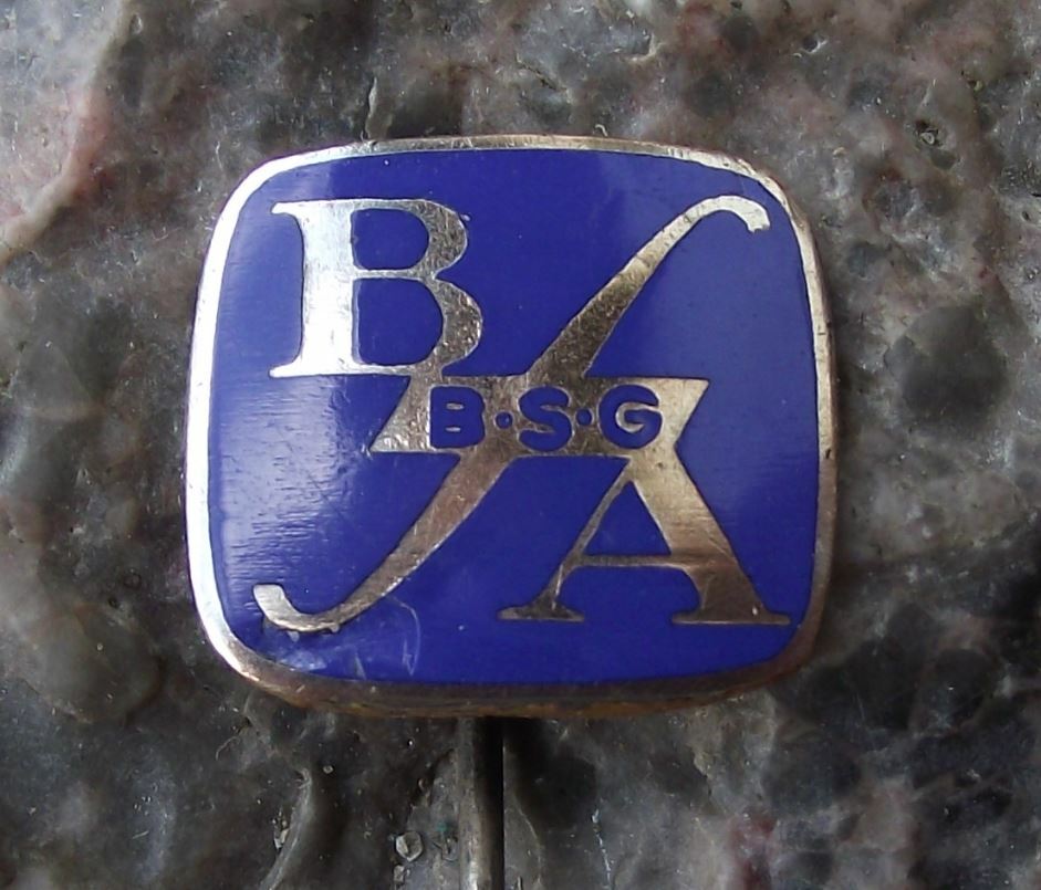 Antique BSG BfA Gera Thuringia East German Germany Football Sports Pin Badge - Badgecrazy