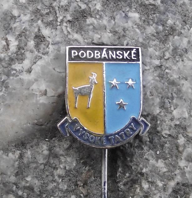 Podbanske Slovakia High Tatra Mountains National Park Ski Resort Pin Badge - Badgecrazy