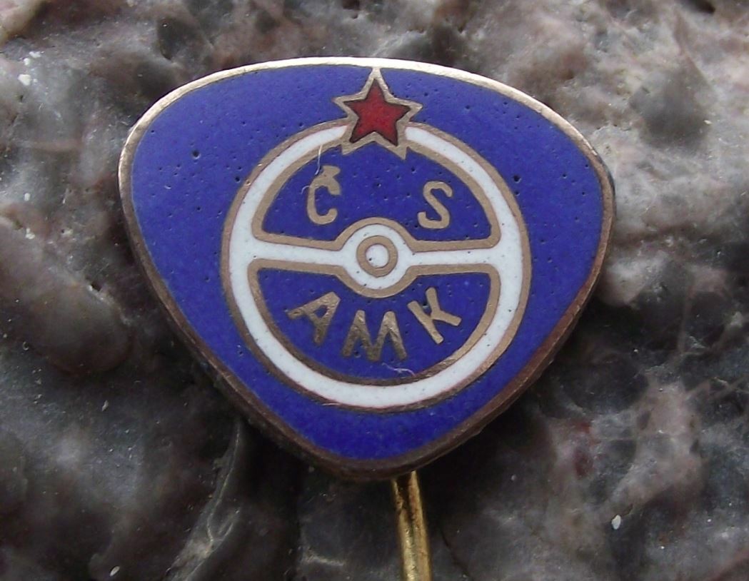 Czechoslovakia CS AMK Automotoklub AAA Association Car Club Members Pin Badge - Badgecrazy