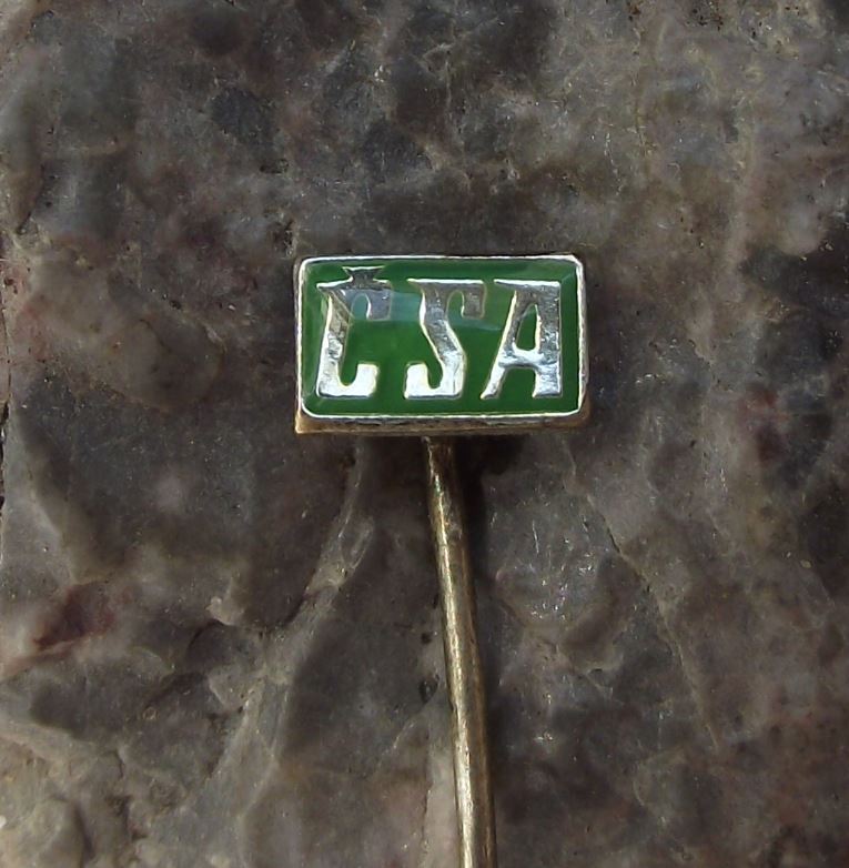CSA Czech Airlines Czechoslovakia Official Logo Airliner Aircraft Pin Badge - Badgecrazy