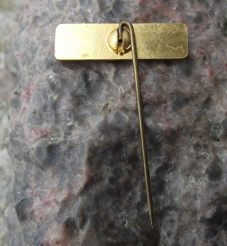 Antique Wibau East Germany Construction Site Vehicles Company Logo Pin Badge - Badgecrazy