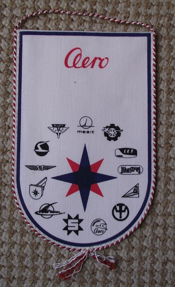Aero L-39 L39 Albatros Albatross Military Jet Aviation Aircraft Pennant Flag - Badgecrazy