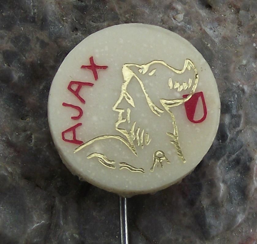 Antique AFC Amsterdamsche Football Club Ajax Holland Football Club Pin Badge - Badgecrazy