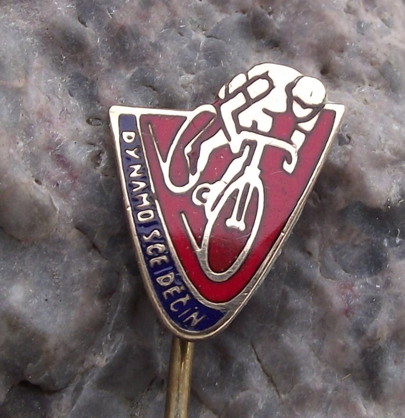 Vintage Dynamo Decin Czech Cycling Bike Cycle Touring Racing Club Race Pin Badge - Badgecrazy