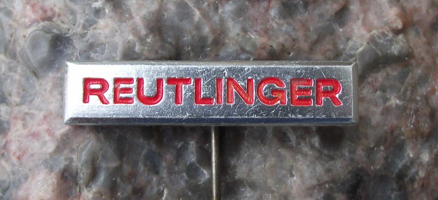 Antique Reutlinger Frankfurt Science Engineering Cable Net Company Pin Badge - Badgecrazy