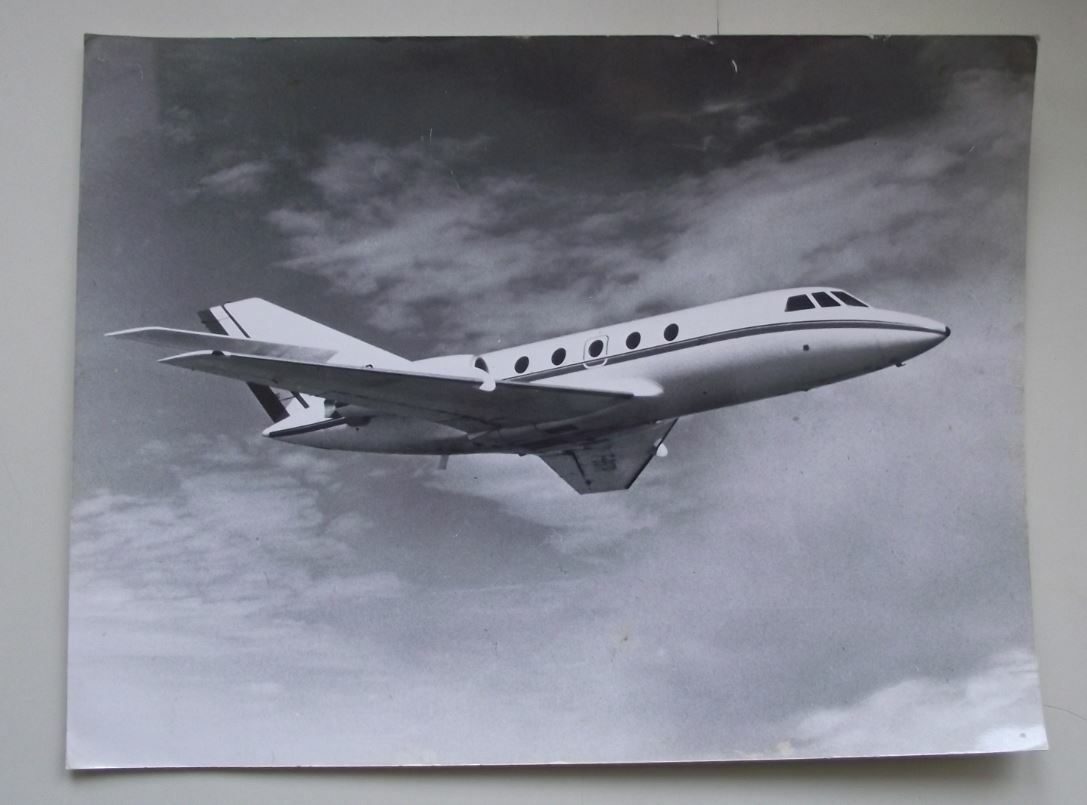 Rare Dassault Mystere Falcon 20 Jet Aircraft Aviation Photographic Print Photo - Badgecrazy