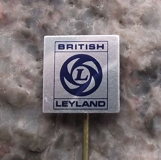 Vintage British Leyland Automobiles Classic Car Factory Letter L Logo Pin Badge - Badgecrazy