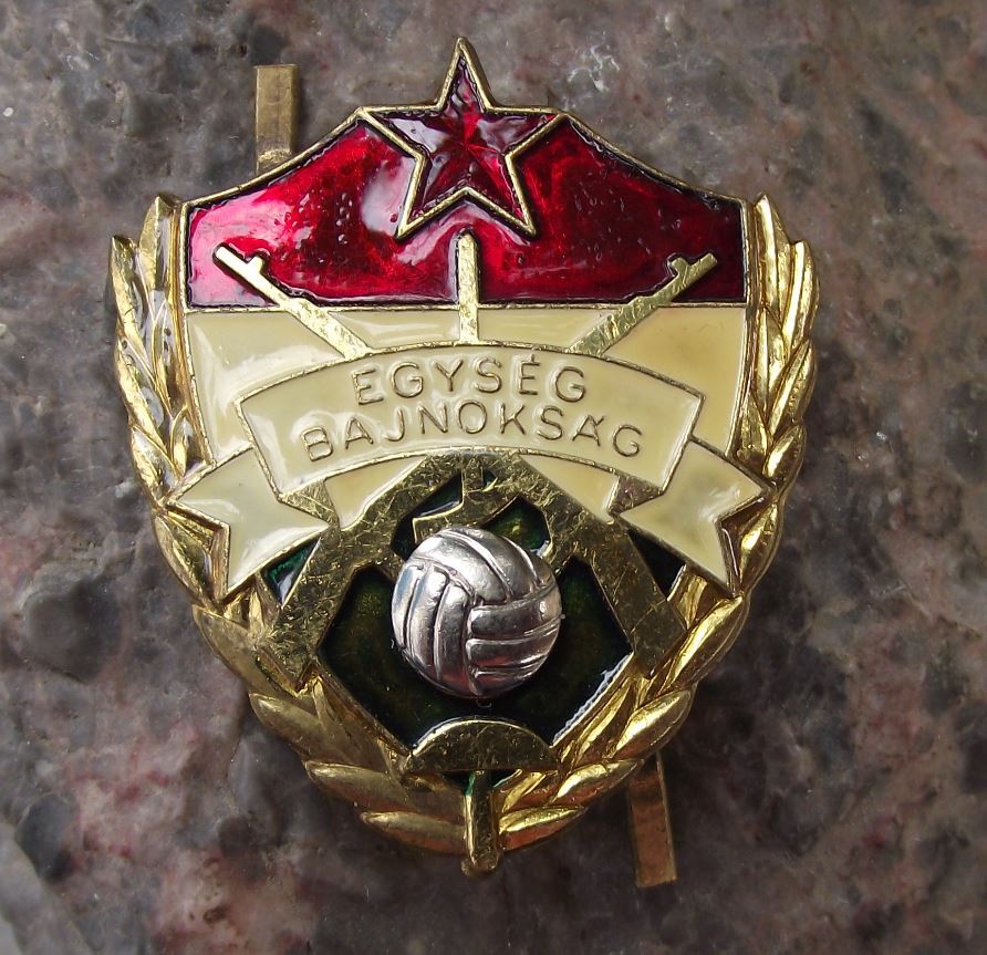 Hungary Egyseg Bajnoksag Unit Championships Crossed Rifle Military Uniform Clasp - Badgecrazy