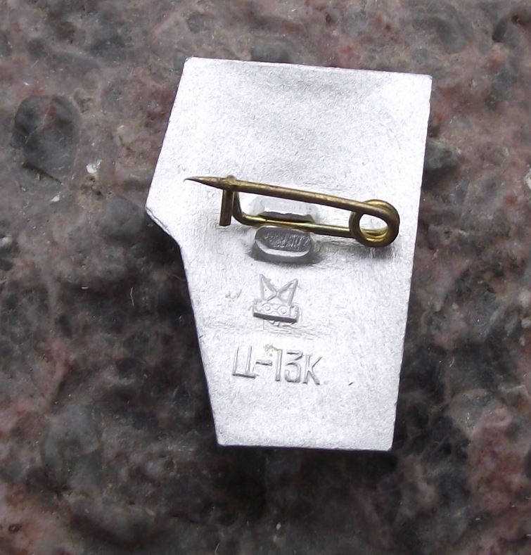Antique Lenin Russian Soviet Union Communist Politician Irritated Look Pin Badge - Badgecrazy