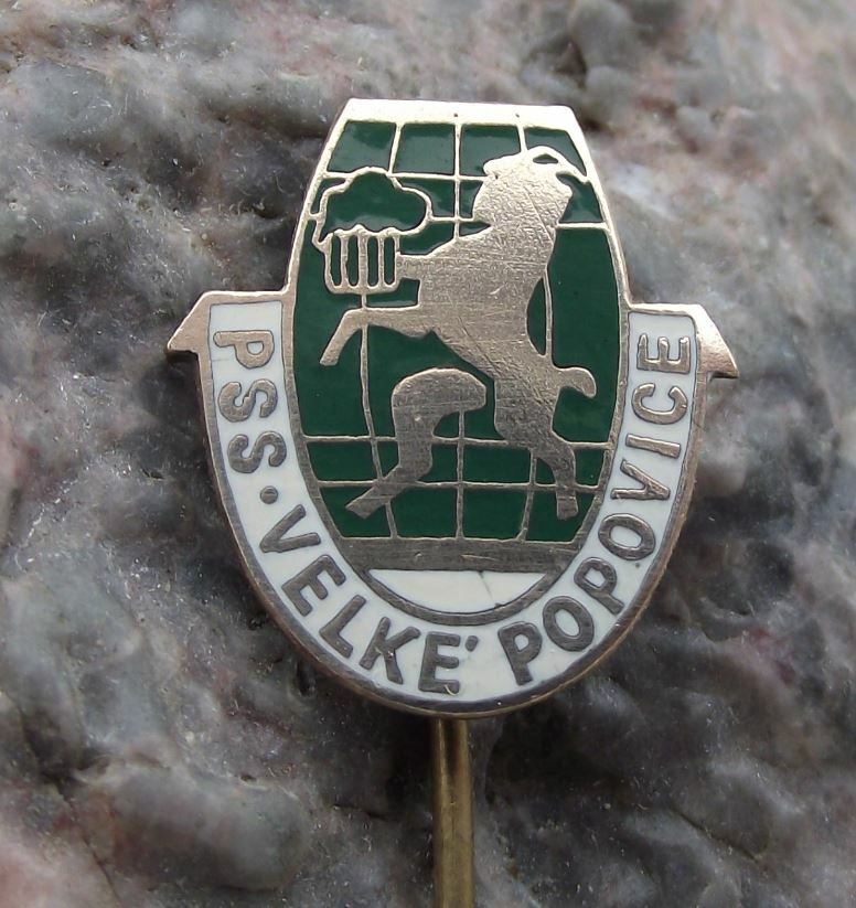 Antique PSS Velke Popovice Kozel Central Czech Brewery Beer Lager Pin Badge - Badgecrazy