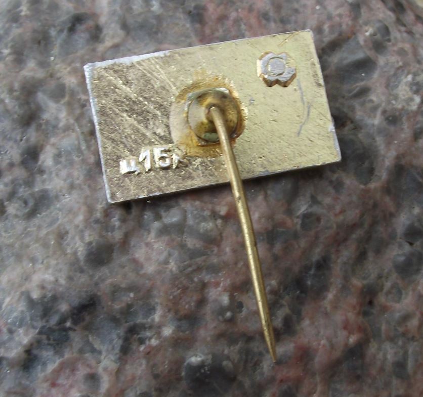 Vintage Russian Communist Party Congress of Soviet Union Lenin Head Pin Badge - Badgecrazy