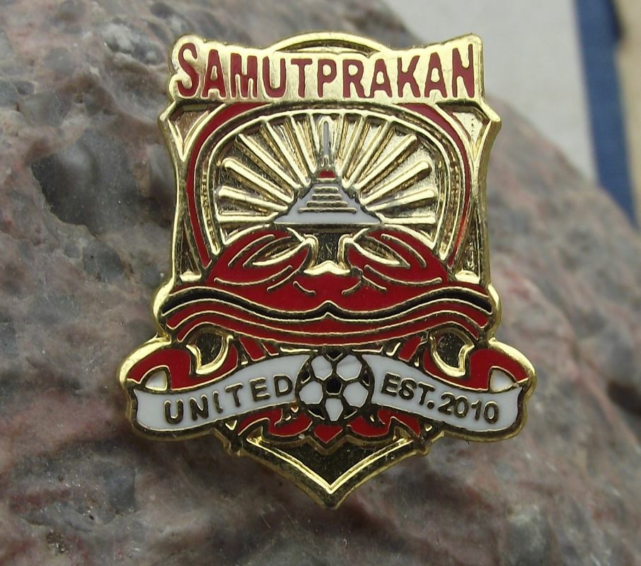 Rare Samut Prakan FC Football Club Thailand Thai Soccer Crab Logo Tie Pin Badge - Badgecrazy